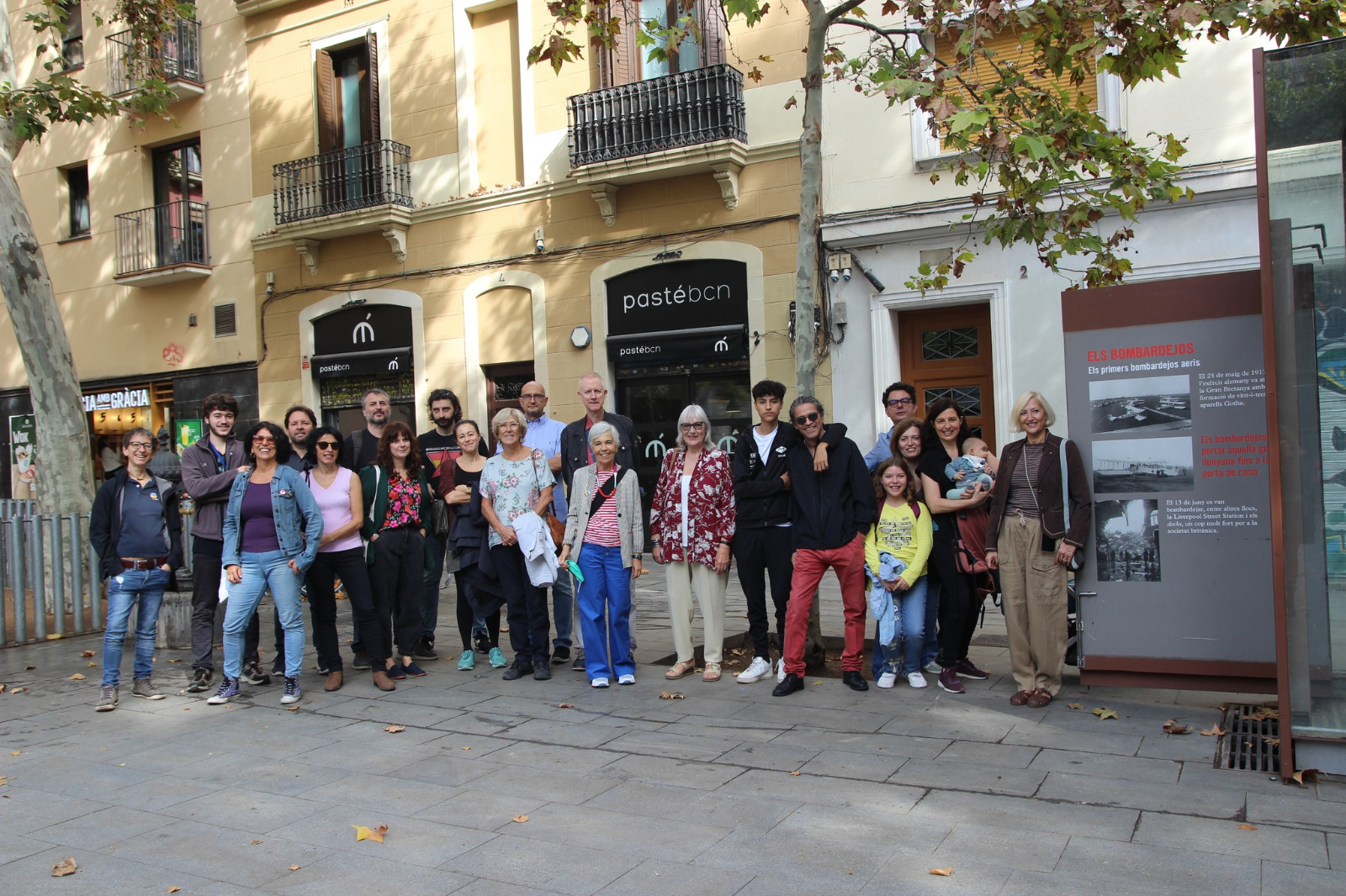 Visita guidata per ANPI Spagna ai rifugi antiaerei di Gràcia (Barcellona)