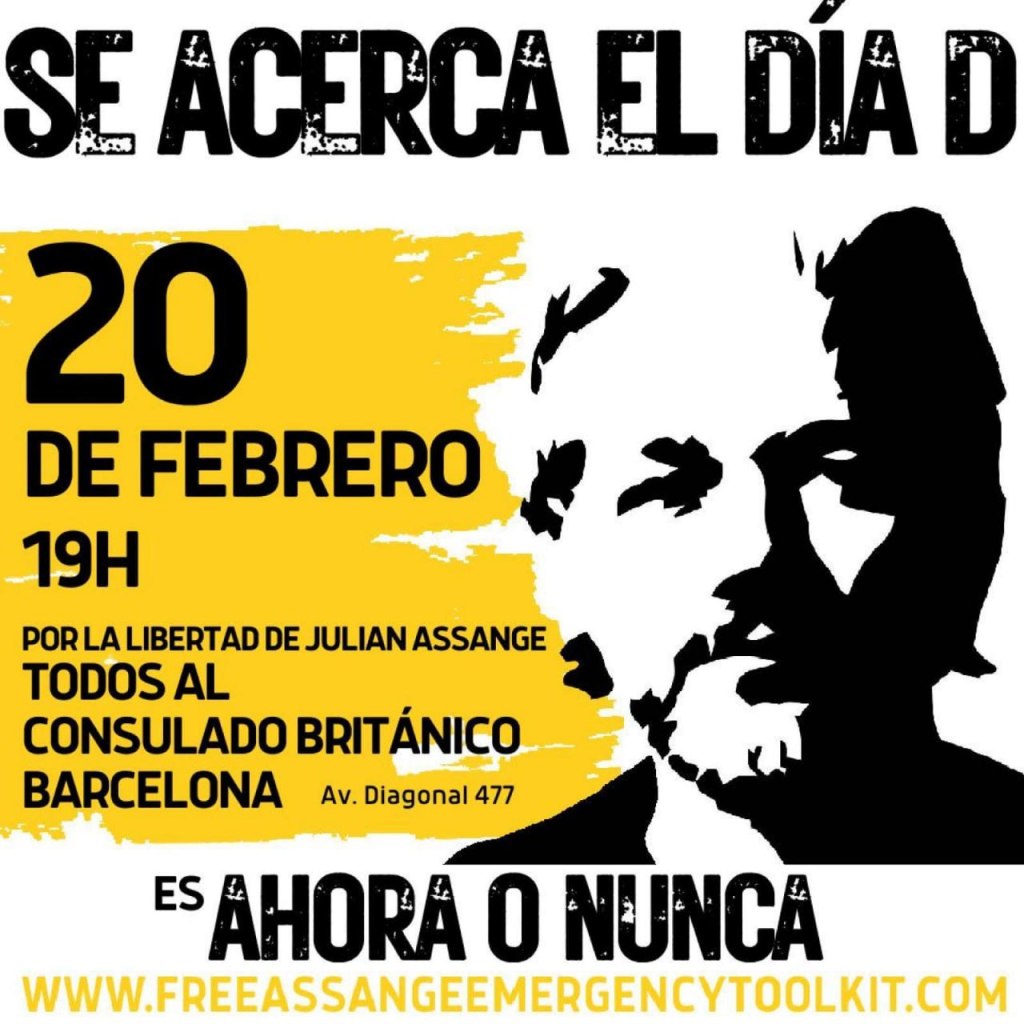 Anche ANPI Spagna sostiene la liberazione di Assange