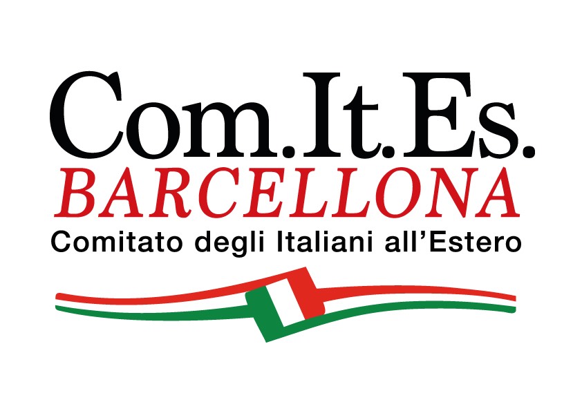Logo Com.It.Es. Barcellona Comitato degli Italiani all'Estero